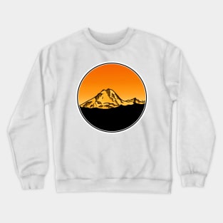 Mt. Baker at Sunset Crewneck Sweatshirt